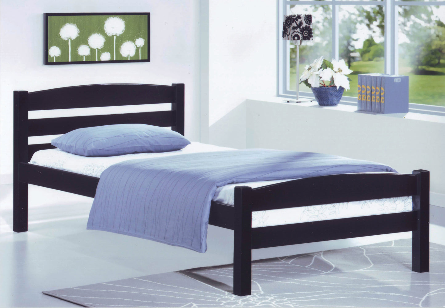 IF-413 single platform bed - mrfurnitureandmattress
