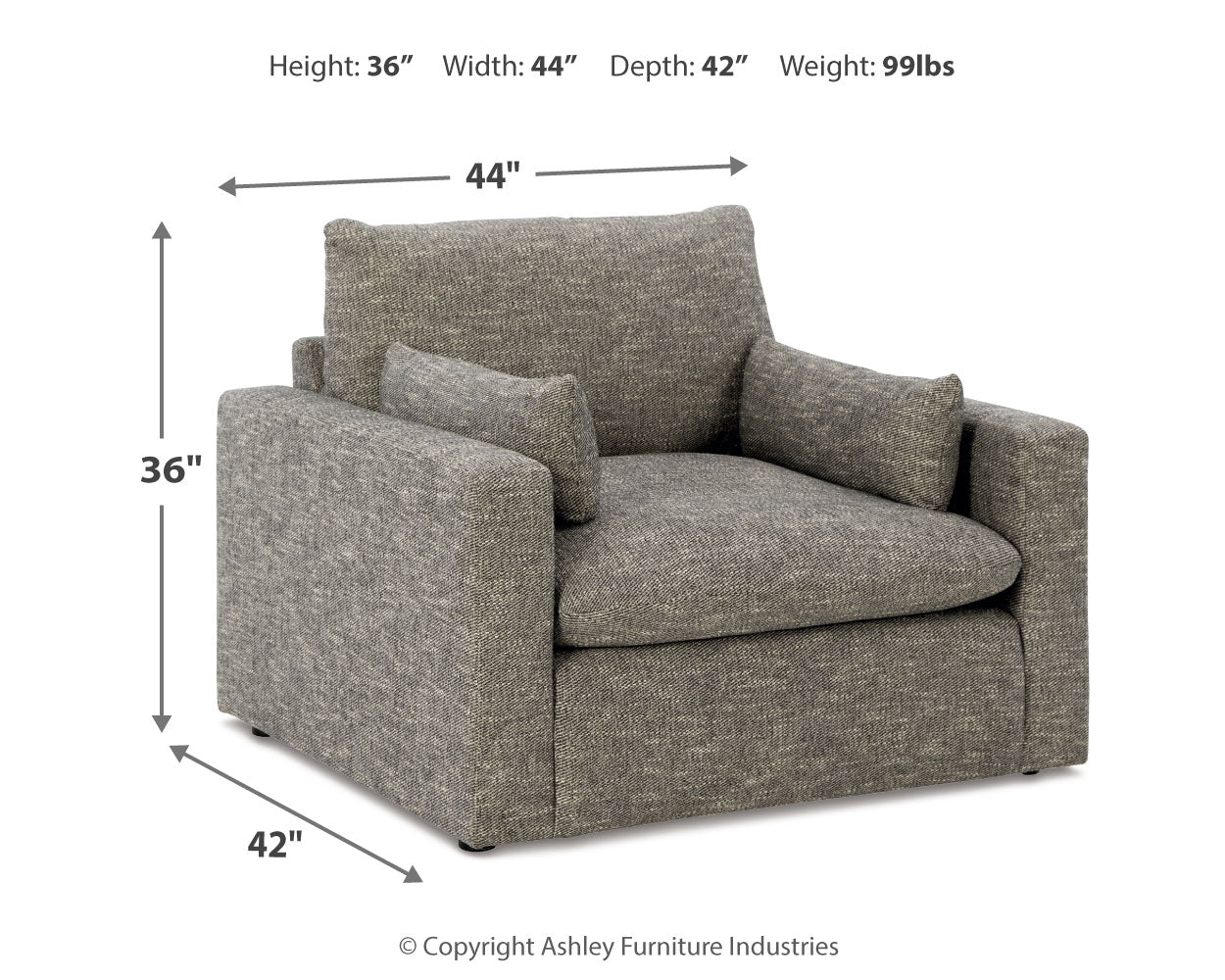 Dramatic Sofa, Loveseat, Oversized Chair and Ottoman