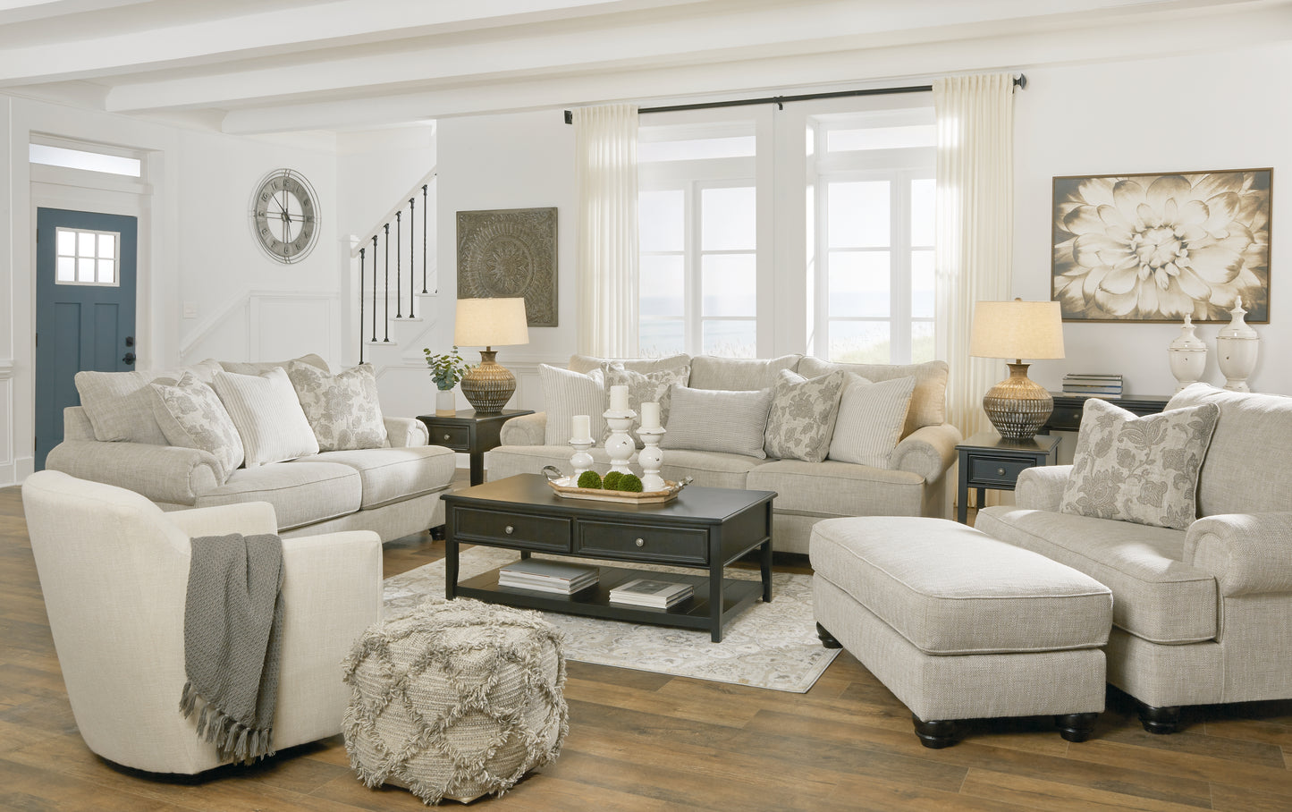 Asanti Sofa, Loveseat and Ottoman