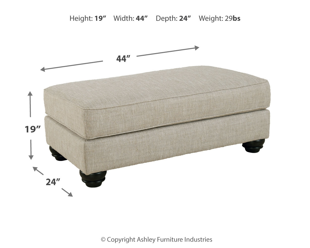 Asanti Sofa, Loveseat and Ottoman