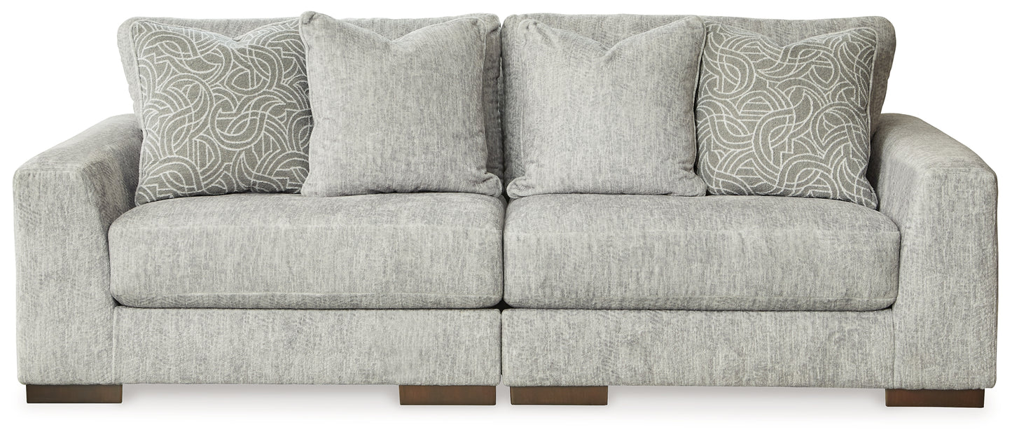 Regent Park 2-Piece Sectional Loveseat