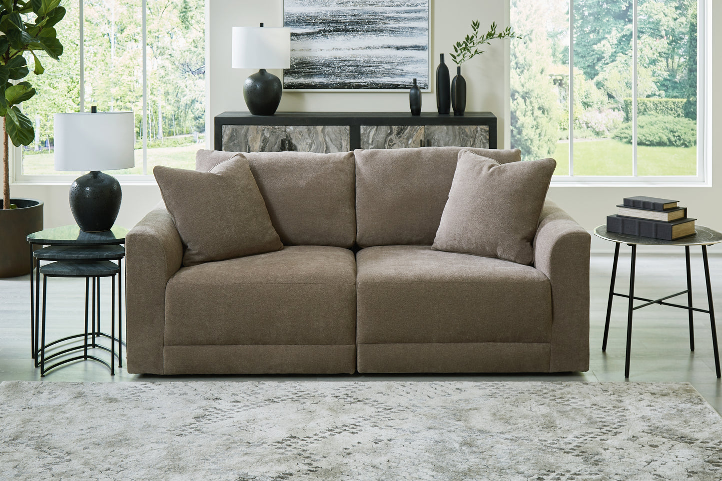 Raeanna 2-Piece Sectional Loveseat