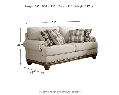 Harleson Sofa, Loveseat, and Ottoman
