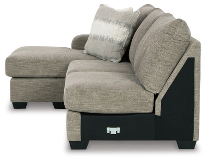 Creswell 2-Piece Sectional with Ottoman