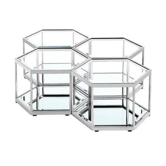 Swainson Coffee Table: Silver