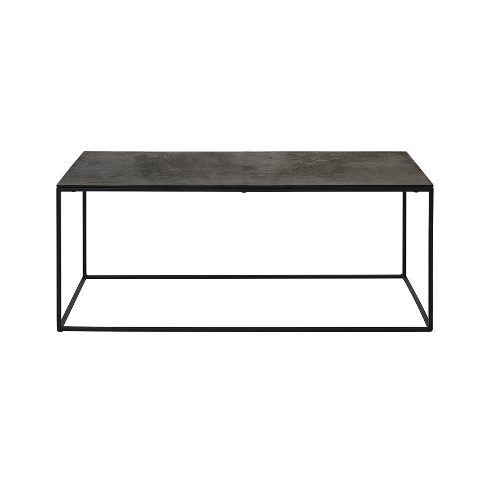 Black Aluminum Top Table