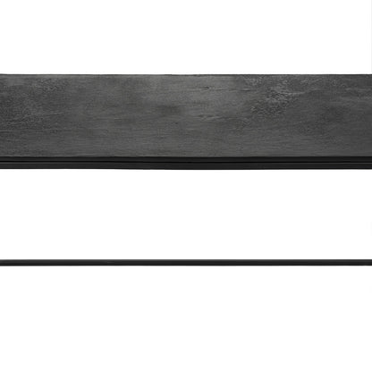 Black Aluminum Top Table