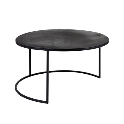 Iron Round Tables: Black