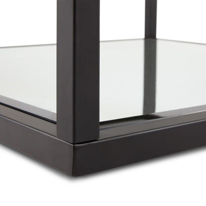 Caspian Square Coffee Table: Condo Size Black