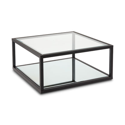 Caspian Square Coffee Table: Condo Size Black