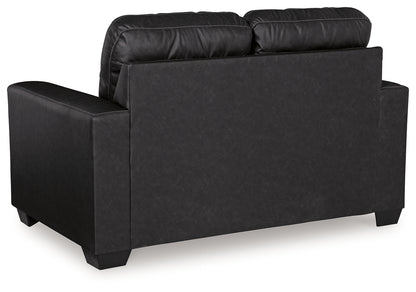 Barlin Mills Loveseat and Oversized Ottoman