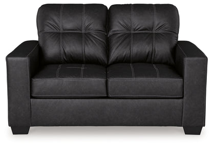 Barlin Mills Loveseat and Oversized Ottoman