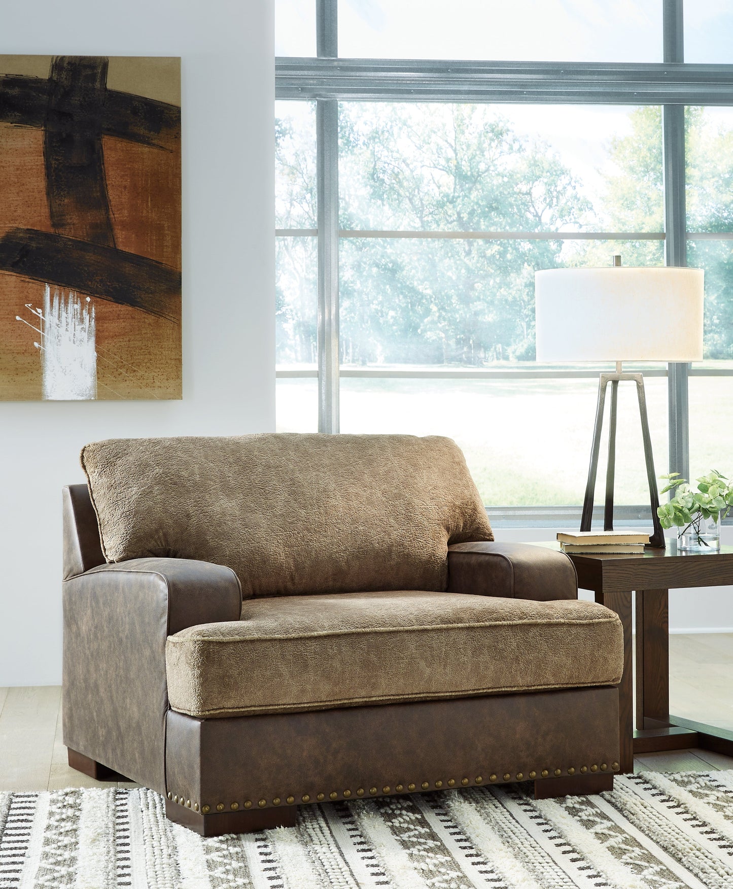 Alesbury Oversized Chair and Ottoman