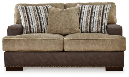 Alesbury Sofa, Loveseat, Oversized Chair and Ottoman