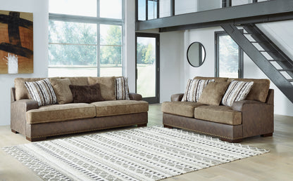 Alesbury Sofa, Loveseat, Oversized Chair and Ottoman