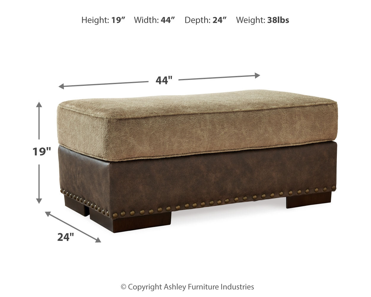 Alesbury Sofa, Loveseat, Oversized Chair and Ottoman