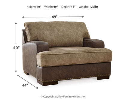 Alesbury Oversized Chair and Ottoman