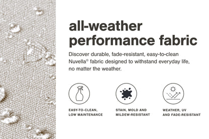 Beachcroft Outdoor Side Chair with Cushion (Set of 2)