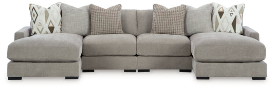 Aslan Court 4-Piece Sofa Pit Sectional