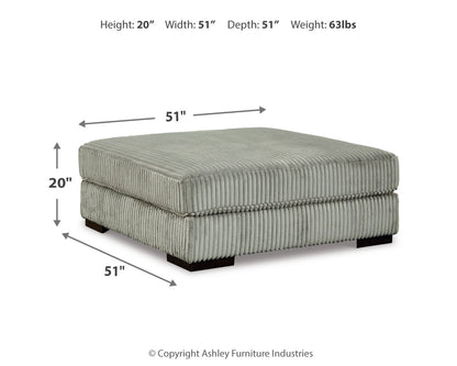 Lindyn 5-Piece Sectional and Ottoman
