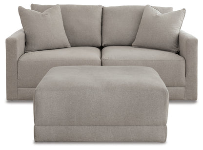 Katany 2-Piece Sectional Loveseat and Ottoman