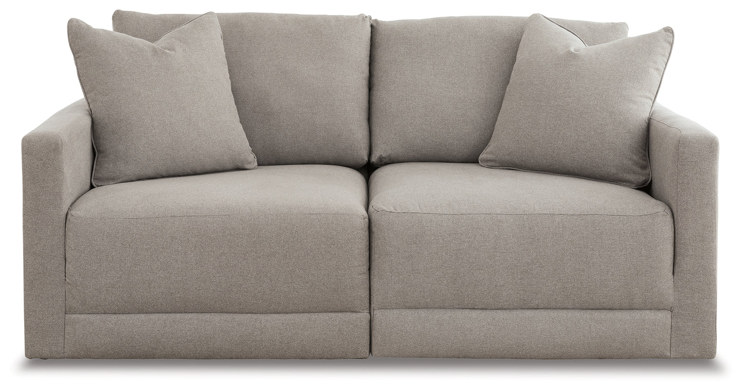 Katany 2-Piece Sectional Loveseat and Ottoman