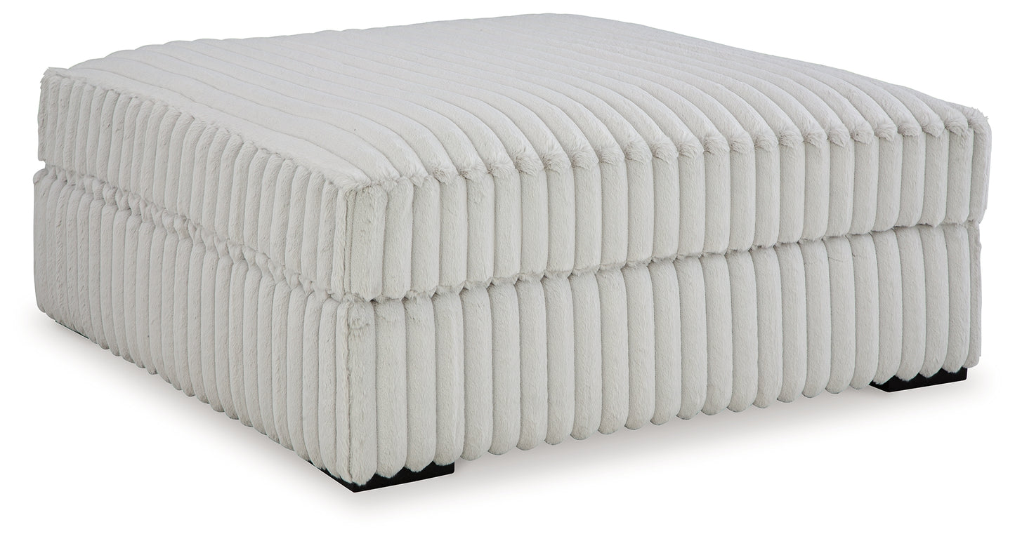 Stupendous 3-Piece Sectional and Ottoman