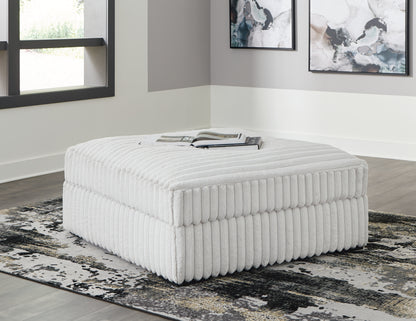 Stupendous 3-Piece Sectional and Ottoman
