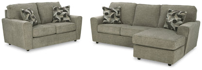 Cascilla Sofa Chaise and Loveseat