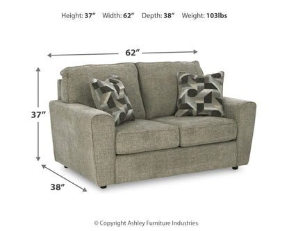 Cascilla Sofa Chaise and Loveseat