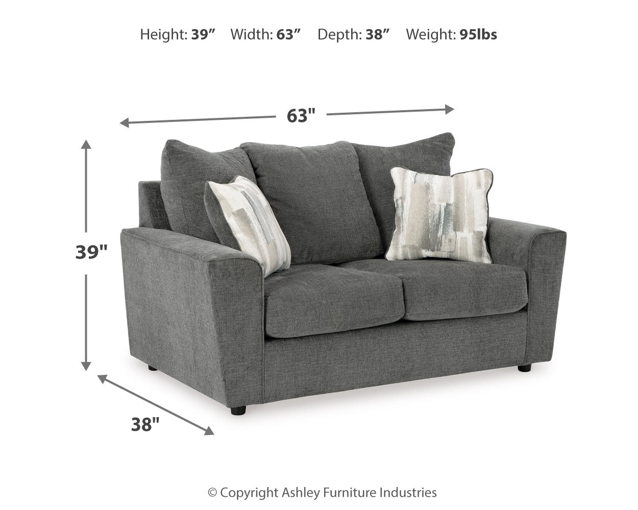 Stairatt Sofa, Loveseat, Chair and Ottoman