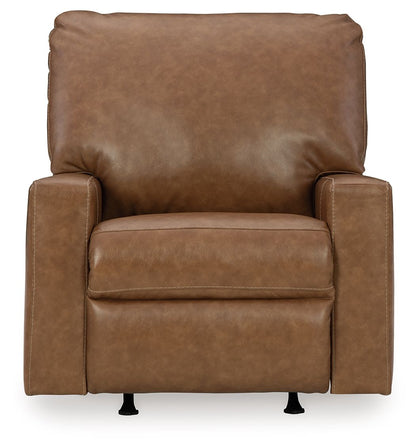 Bolsena - Rocker Recliner - Leather Match - Caramel