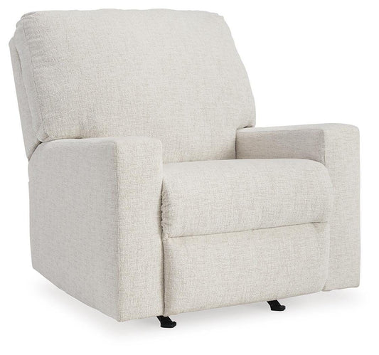 Rannis - Rocker Recliner - Snow - Fabric