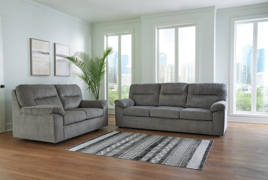 Bindura Sofa and Glider Loveseat