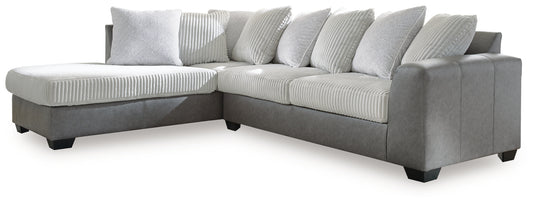Clairette Court 2-Piece Sectional with Chaise