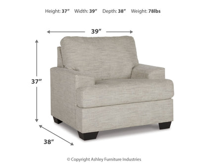 Vayda Sofa, Loveseat, Chair and Ottoman