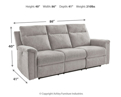 Barnsana Power Reclining Sofa