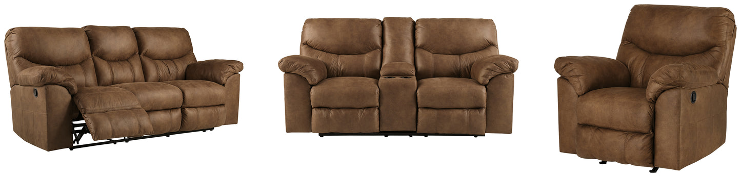 Boxberg Reclining Sofa, Loveseat and Recliner