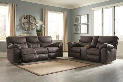 Boxberg Reclining Sofa and Loveseat