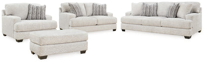 Brebryan Sofa, Loveseat, Oversized Chair and Ottoman