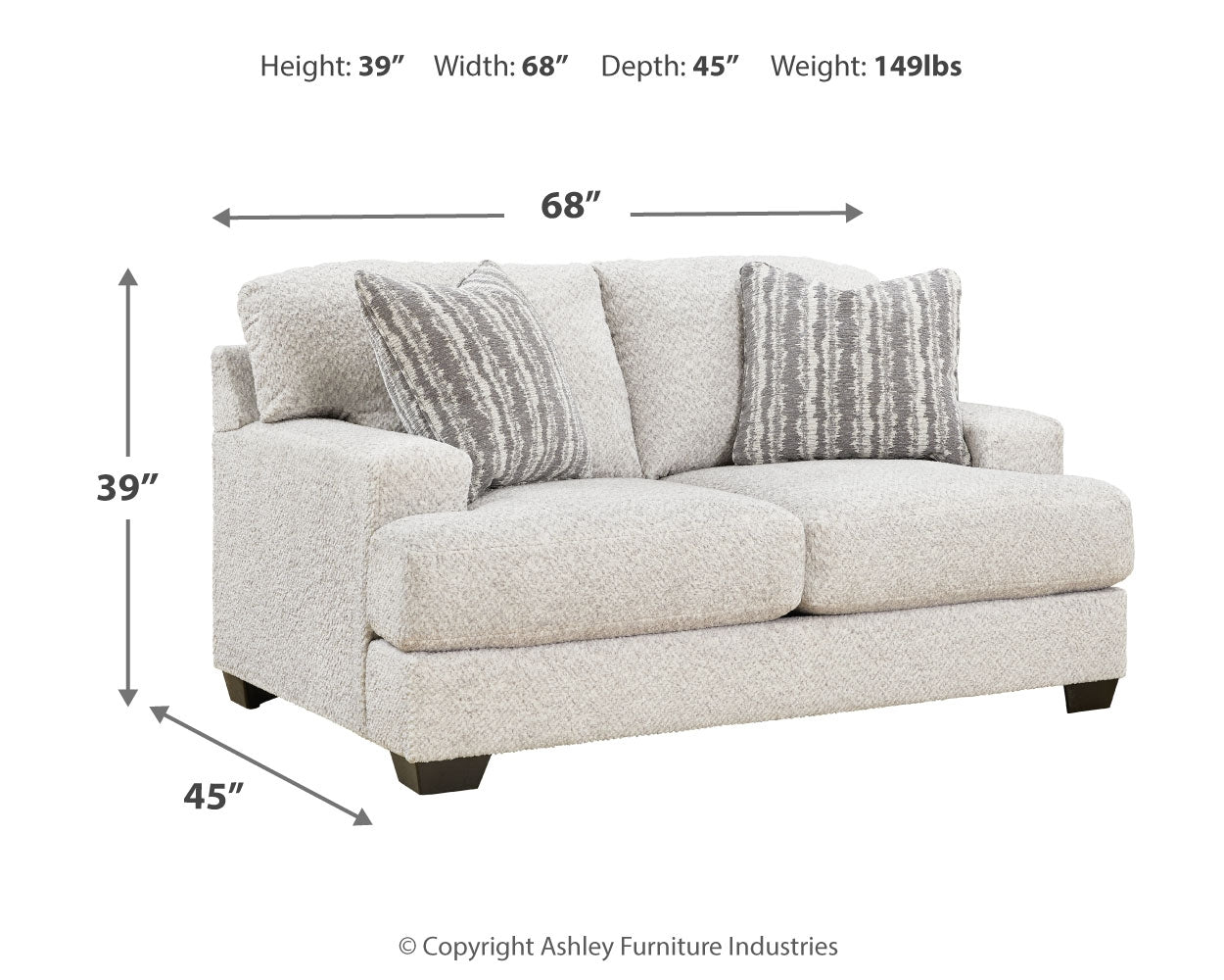 Brebryan Sofa, Loveseat, Oversized Chair and Ottoman