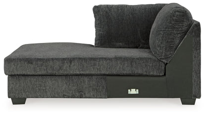 Biddeford 2-Piece Sectional and Oversized Swivel Accent Chair