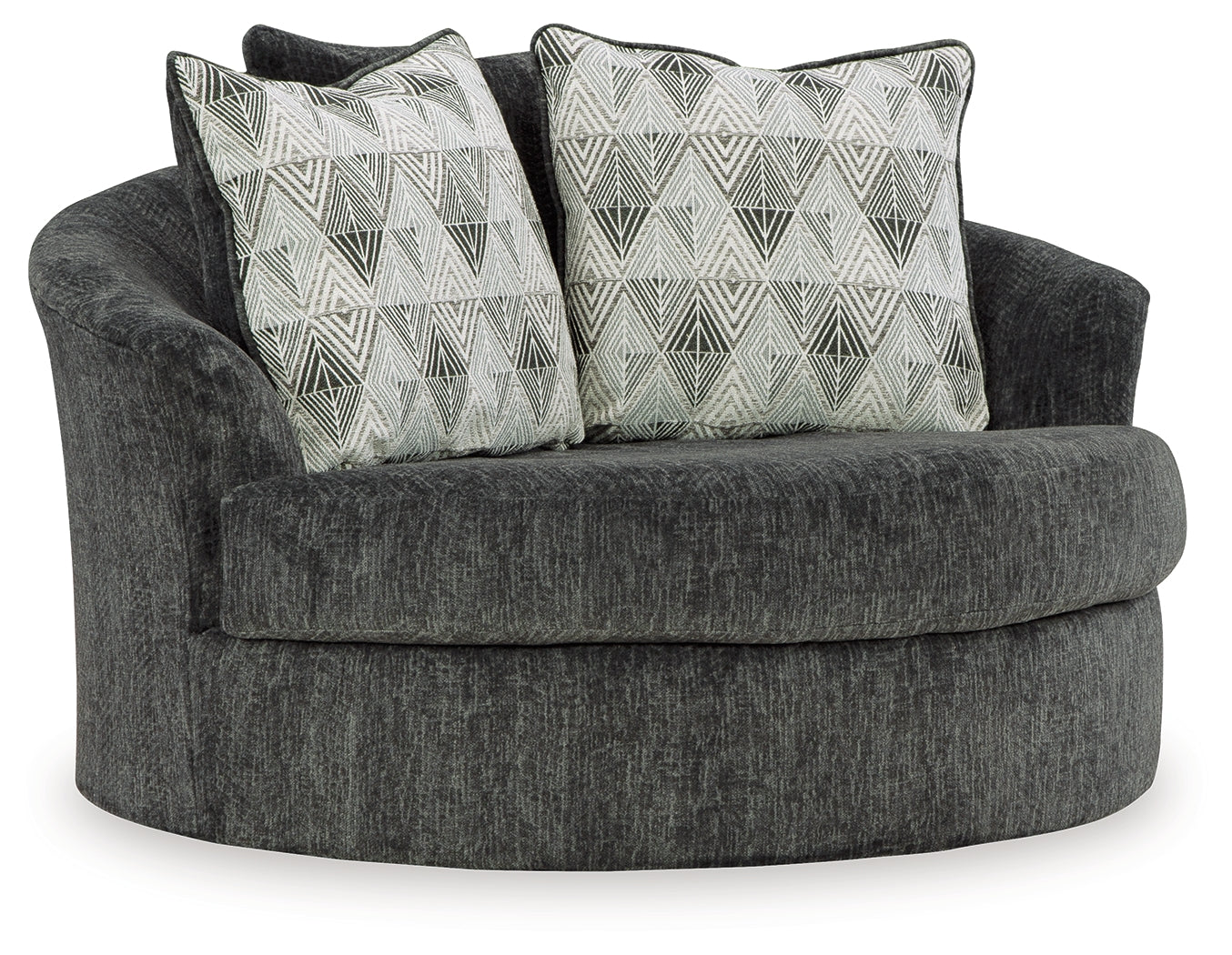 Biddeford 2-Piece Sectional and Oversized Swivel Accent Chair