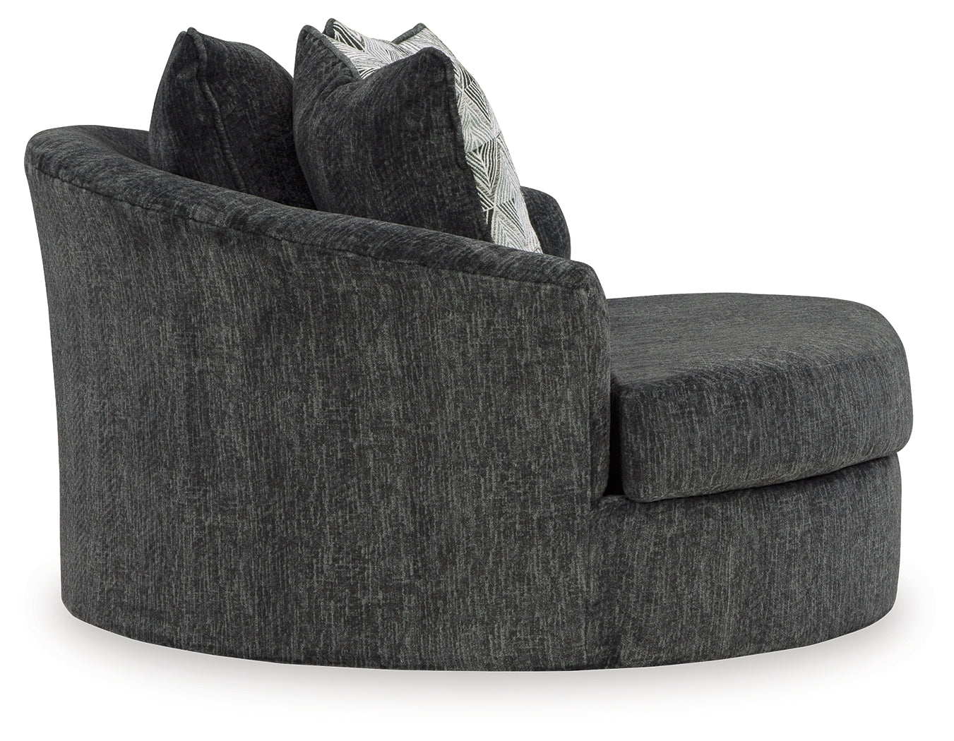 Biddeford 2-Piece Sectional and Oversized Swivel Accent Chair