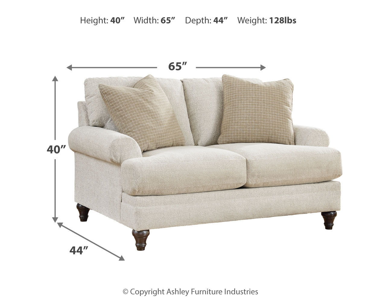 Valerani Sofa, Loveseat, Chair and Ottoman