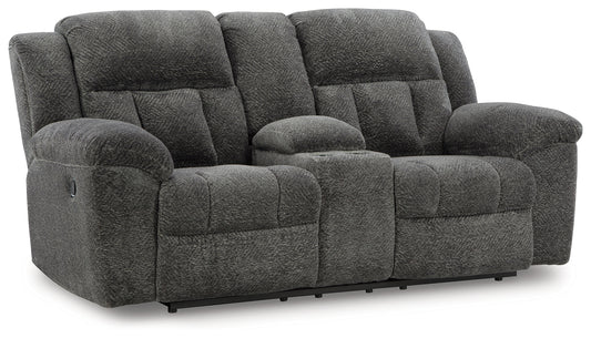 Frohn Reclining Loveseat with Console