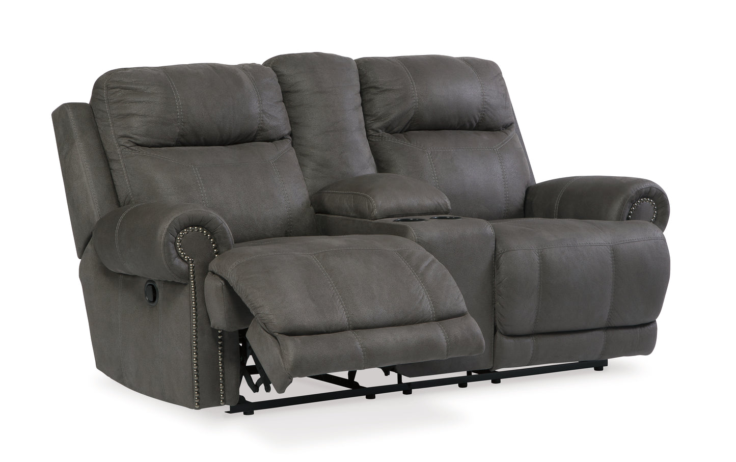 Austere Reclining Sofa and Loveseat