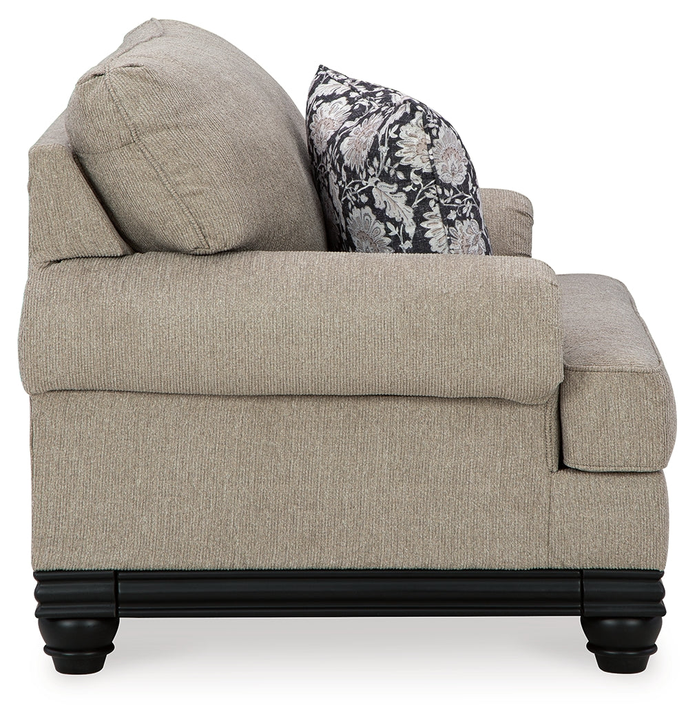 Elbiani Oversized Chair and Ottoman