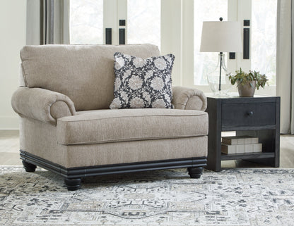 Elbiani Oversized Chair and Ottoman