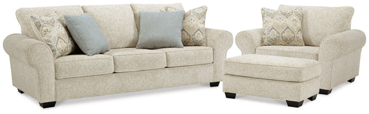 Haisley Sofa, Chair, and Ottoman